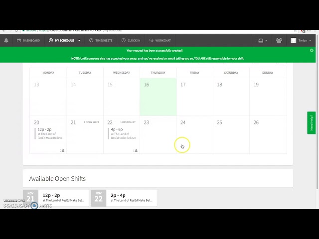 WhenIWork Tutorial