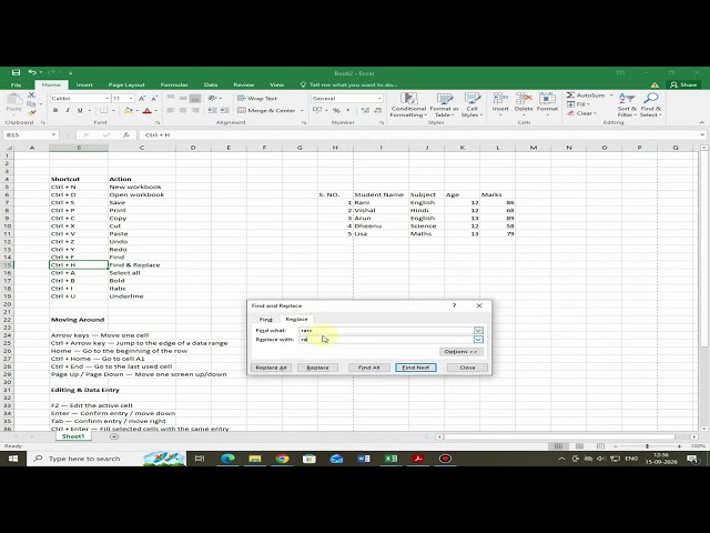 Microsoft Excel Basics for Beginners | Learn Excel Step by Step | Excel Tutorial #excel