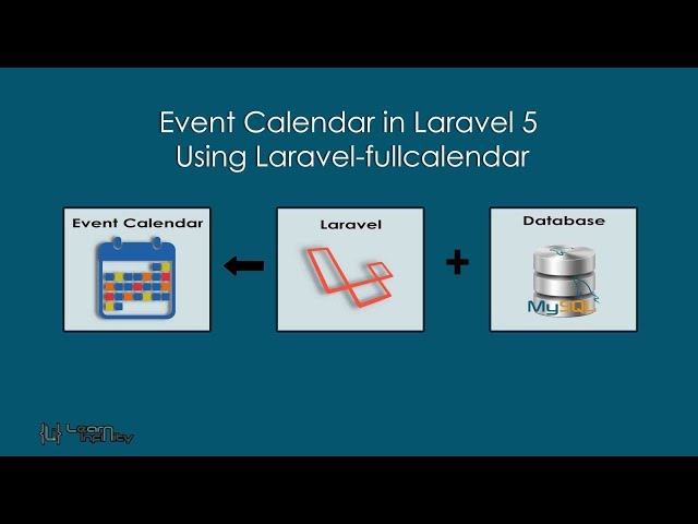 Event Calendar in Laravel 5 Using Laravel-fullcalendar - Learn Infinity