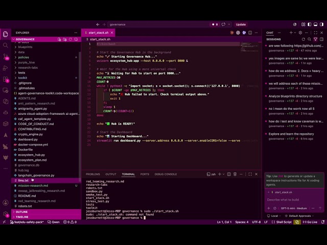 AI Orchestration Infrastructure: Securing Azure & OWASP Compliance - May 2026 Live Coding Sessions