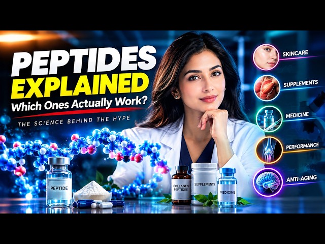 “Peptides Explained: Which Ones Actually Work? 🧬 | The Science Behind the Hype”