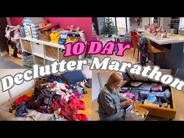 10 DAYS OF BACK TO BACK DECLUTTERING - everything I managed to get rid of #chaostocalm
