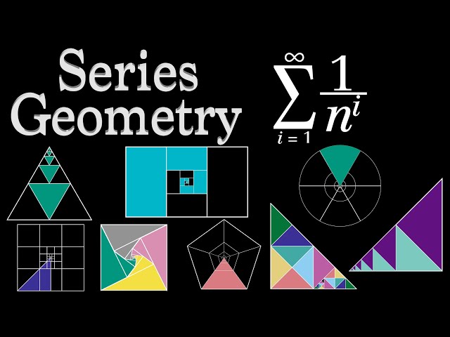 Beautiful Geometry behind Geometric Series (8 dissection visual proofs without words) #math #series