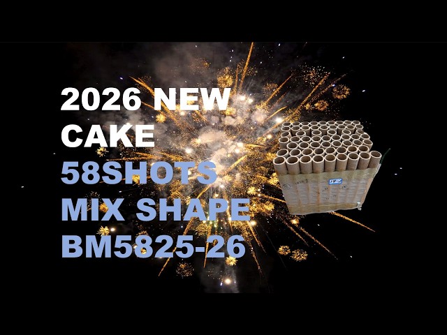 2026 NEW BM5825-26 25*30*250MM 58SHOTS MIX SHAPE F3 CAKE