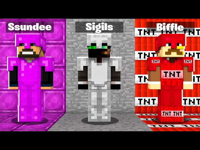 USING CAMO ARMOR in HIDE and SEEK (Minecraft)