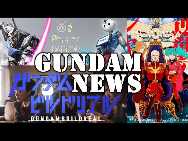 NEW Gundam Live Action Series, English Gundam Manga, Gundam X Pepper and More [Gundam News]