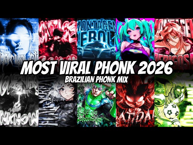 TOP 29 MOST VIRAL PHONK/FUNK 2026 🔥 BRAZILIAN PHONK MIX