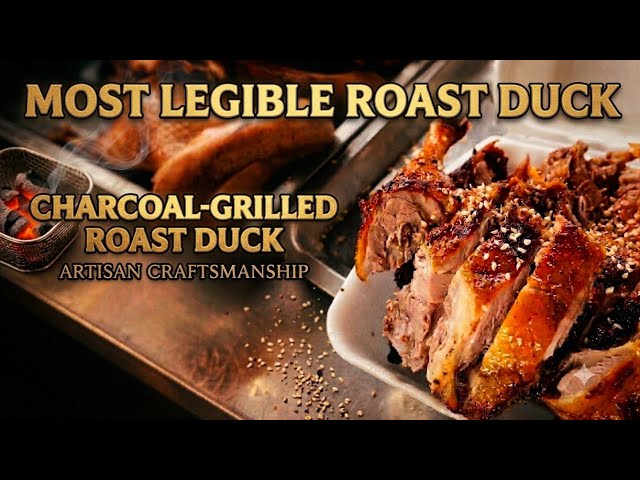 BBQ  Amazing Roast Duck Cutting Skills | Vietnamese Street Food