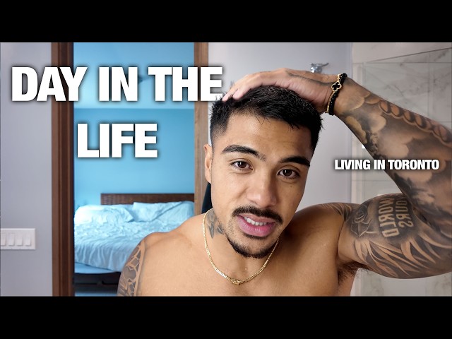 Day In The Life in Toronto | Workout Routine, Mediterranean Meal Recipe, Building My Brand
