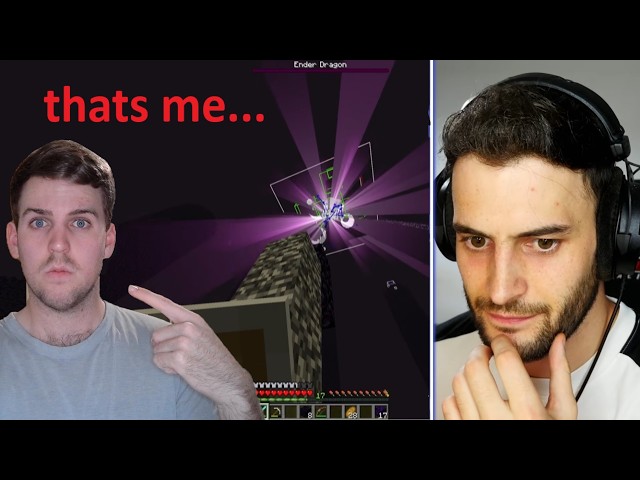 SB737 REACTED to my Controller and Mouse Minecraft Speedrun...