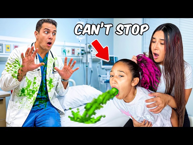 LONDYN can't stop THROWING UP!!!
