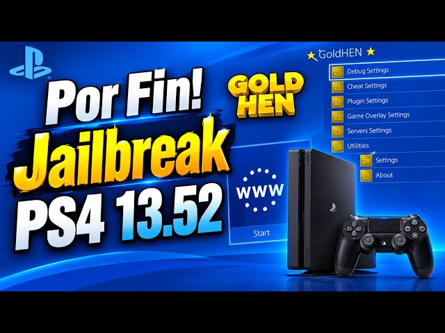 FINALLY! PS4 Jailbreak up to 13.52 with GoldHEN | Step-by-Step Tutorial