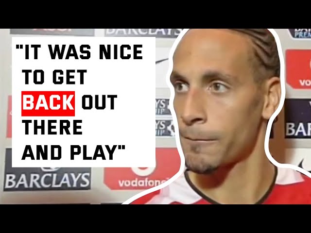 Manchester United v Liverpool | Rio Ferdinand Post Match Interview | 2004