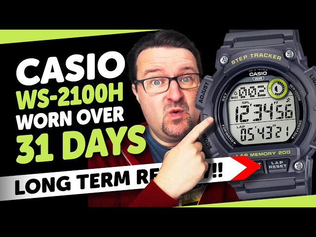 I Wore the CASIO WS-2100H (3466) Daily for 31 Days - HERE'S WHAT I THINK!