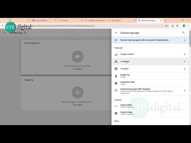 Google Analytics & Tag Manager