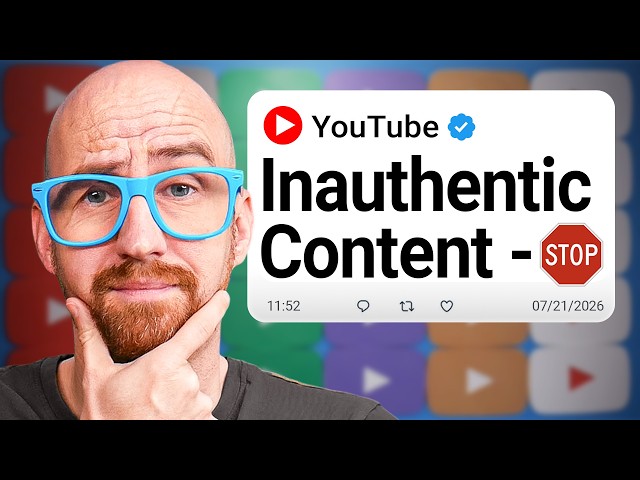 New YouTube Monetization Update: Inauthentic Content Has Gone!