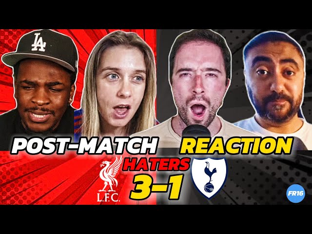 LIVERPOOL RIVALS & HATERS SHOCK 😱 POST-MATCH REACTION TO LIVERPOOL 3-1 SPURS