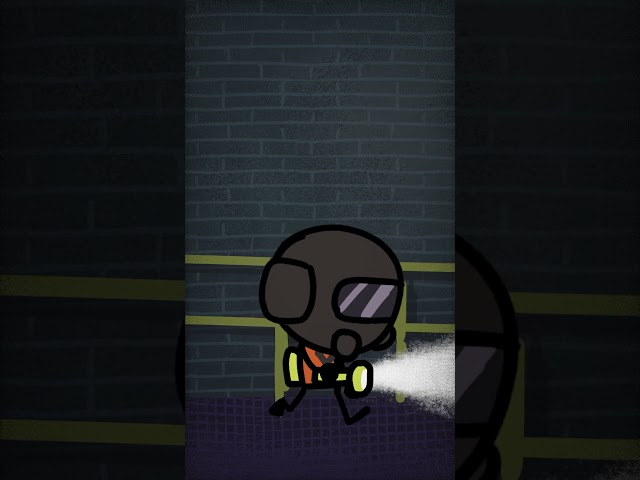 Killing the Bracken in Lethal Company be like #lethalcompany #animation #shorts