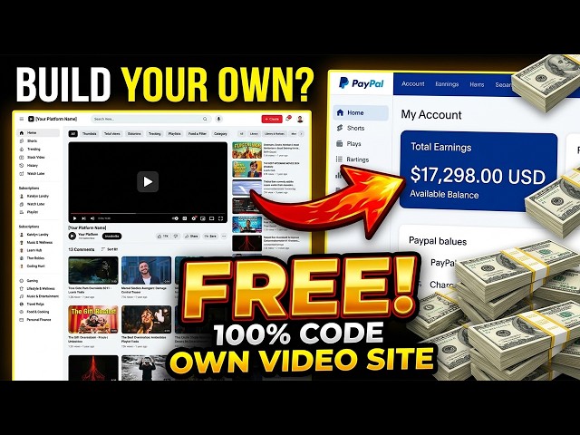 Free Website Builder 2026 | Create YouTube Clone Without Coding