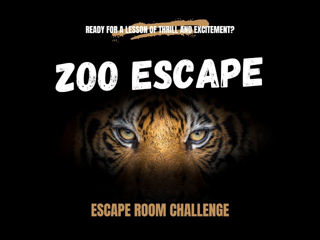 Science Escape Room Theme: Zoo escape room intro video