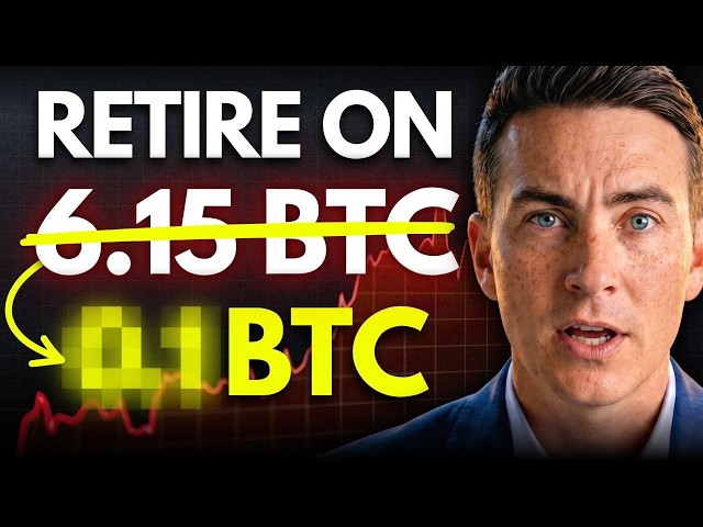 Retire On Bitcoin In 4 Years — You Need WAY Less Than 6.15 BTC