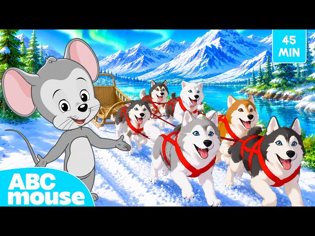 🛷 Exploring Alaska and More ❄️ Search & Explore Adventures for Kids | ABCmouse 45-minute Compilation