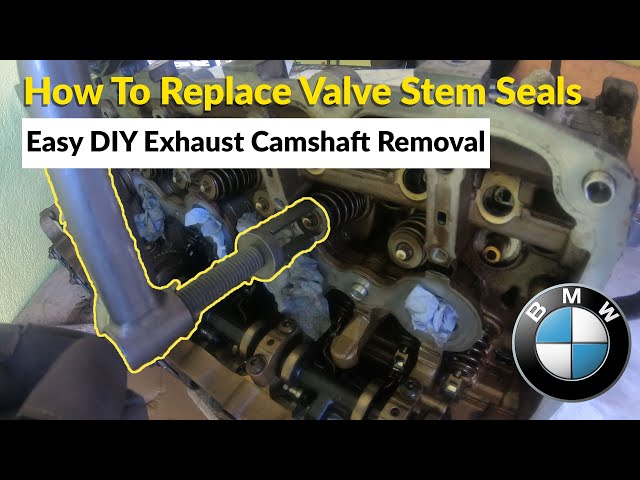 How To Remove a BMW N52 Exhaust Camshaft and Replace The Valve Stem Seals [BMW N52 Rebuild Part 10]