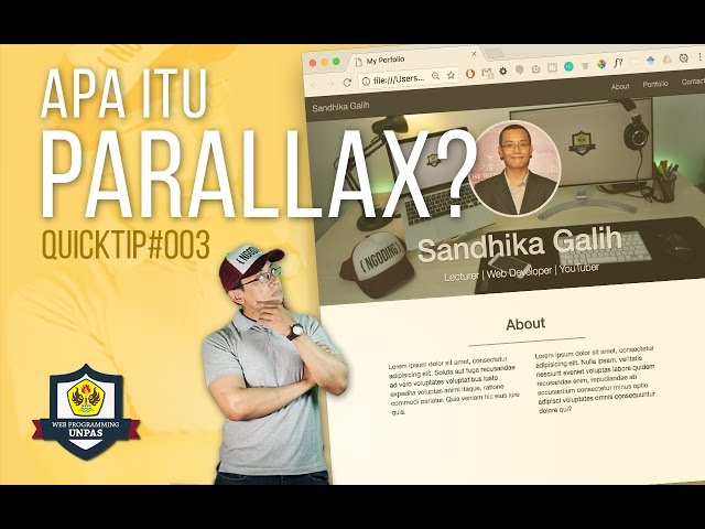 QuickTip #3 : APA ITU PARALLAX EFFECT?