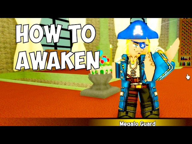 How to Awaken The Prison Boss Warden in Bloxfruits roblox