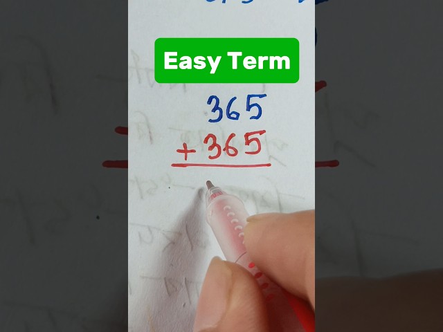 🤓📈 Crazy Math Trick 😲😮 | Easy Math Trick | Fast Addition Method #MathTrick #fastmaths #easymath