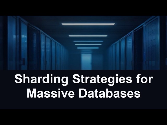 Sharding Strategies for Massive Databases