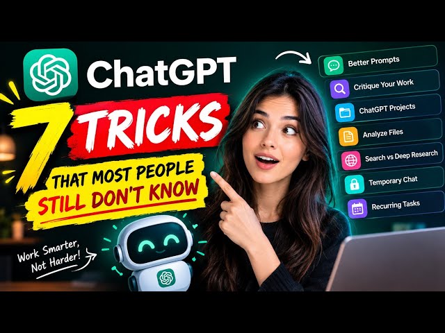 7 ChatGPT Tricks That Most People Still Don't Know
