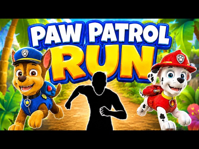 4K Immersive Interactive Warm Up | PAW PATROL RUN | Easy Daily Routine | Full Body #29
