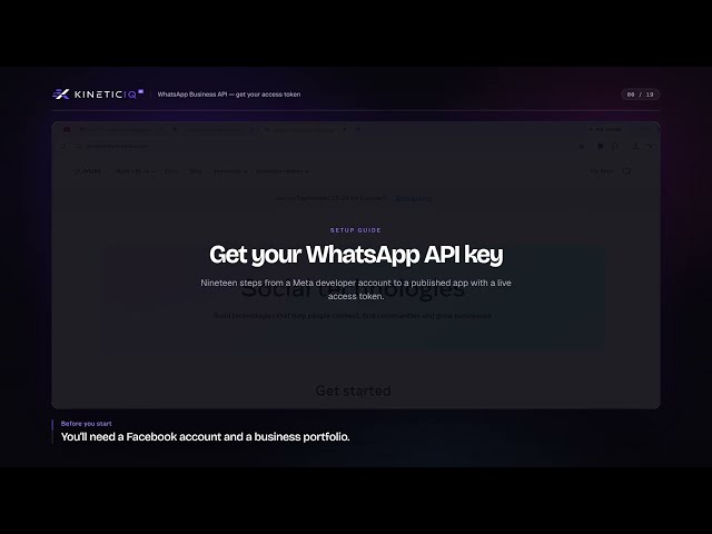 WhatsApp Business API Setup: Full Meta Developer Tutorial (Step by Step)