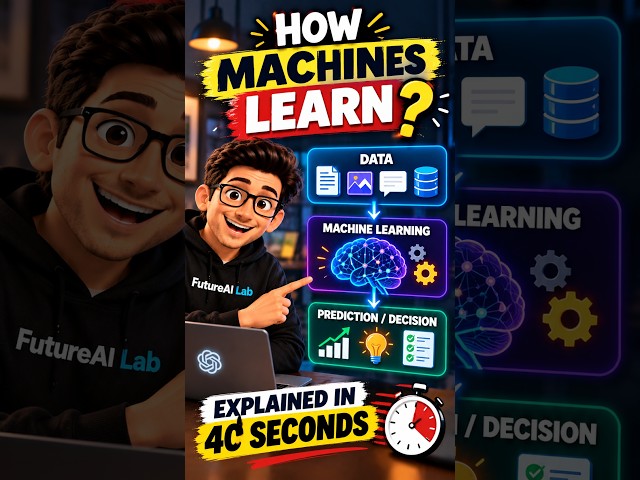 How Machines Learn From Data 🤯