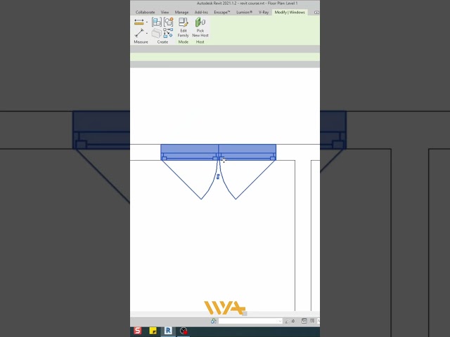 Window Modeling in Revit | نمذجة النوافذ خطوة بخطوة