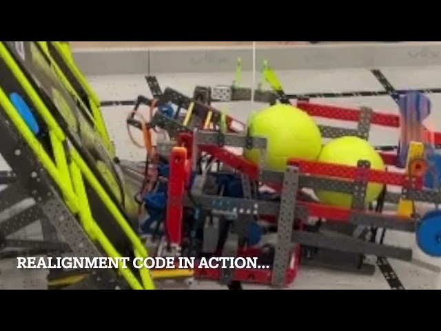 Robot Realign Code In Action