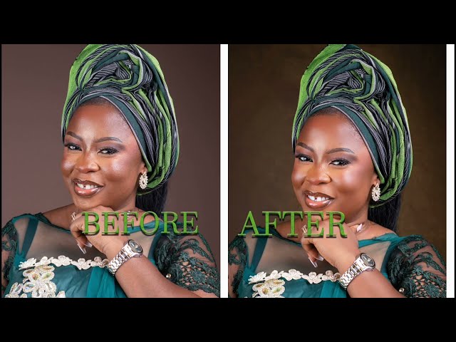 Studio Portarait Retouching Made Easy |Photoshop Full Tutorial