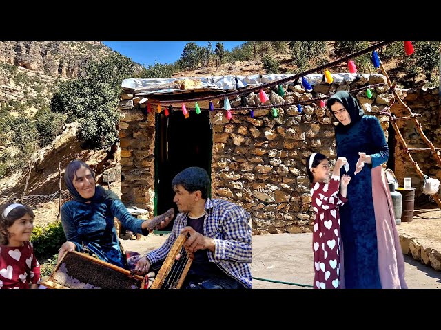 ❤️ A Sweet Day at Touba’s Stone House; From Fatemeh’s Visit to Harvesting Honey