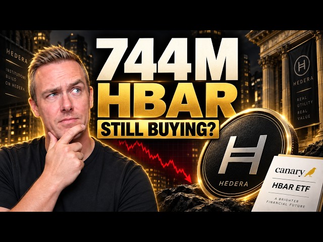 Hedera's HBAR PRICE IS FALLING… But Look Who’s STILL Buying