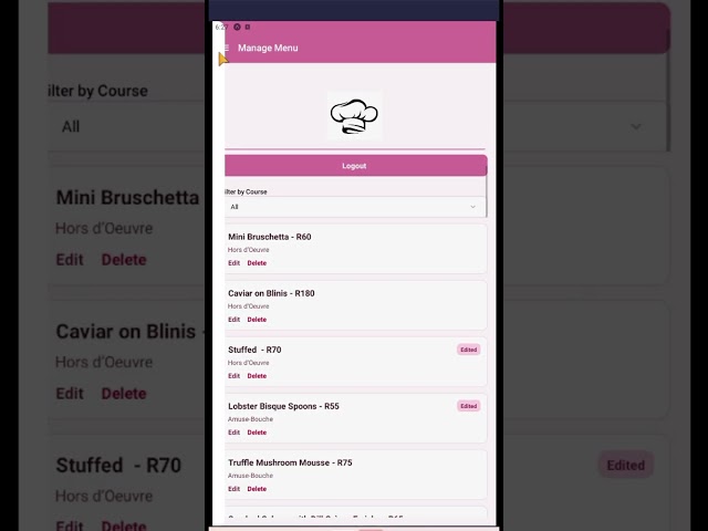 MENU-APP MAST2115 POE ST10480778