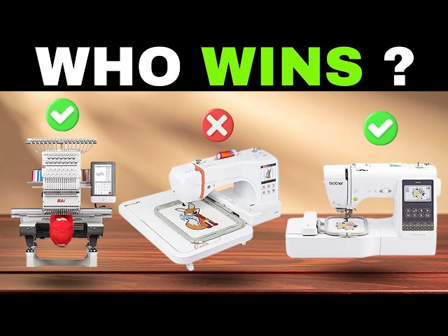 ✅7 Best Embroidery Machines for Beginners & Small Home Bussines [2026]🧵Sewing Machine for Embroidery