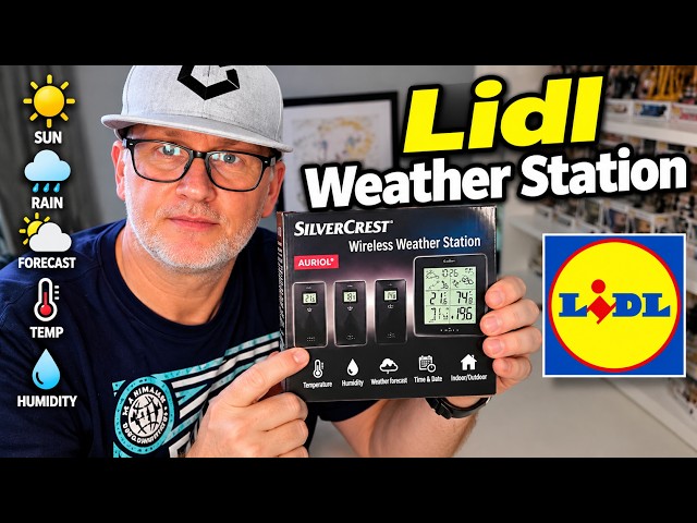 Lidl Auriol Radio-Controlled Weather Station – How to Set Up & Use