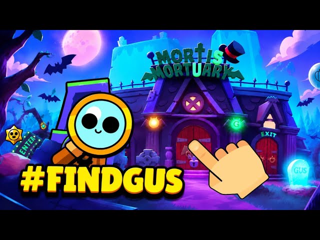 How to Solve FIND GUS Under 2 Minutes | Room 1 Brawl Stars!