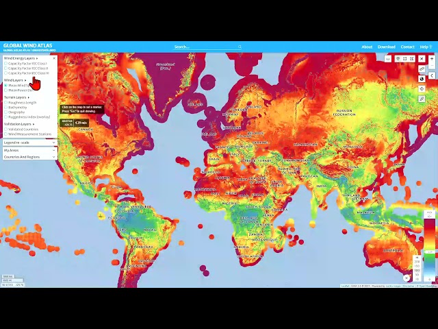 Global Wind Atlas 3.1 - Tutorial part 1