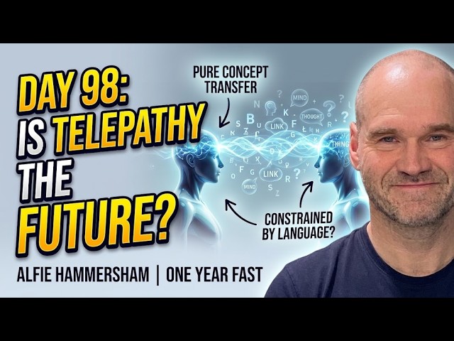 One Year Fast: Will Telepathy Replace Human Speech? (Plus: The Starbucks Sugar Epidemic) | Day 98