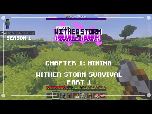 Wither Storm Survival [Bedrock] (Season 1 | Part 1)