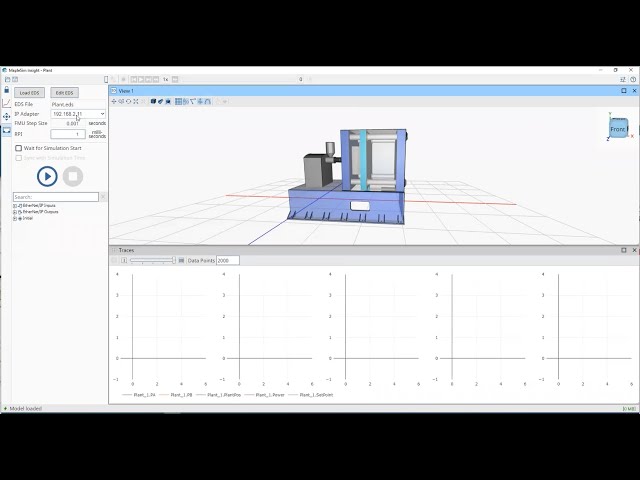 EtherNet/IP Communication with MapleSim Insight using CODESYS