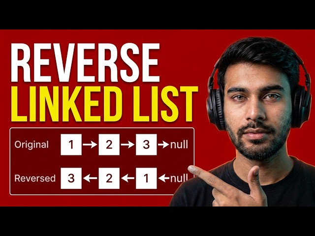 Reverse a linked List | DSA in Java | Pankaj