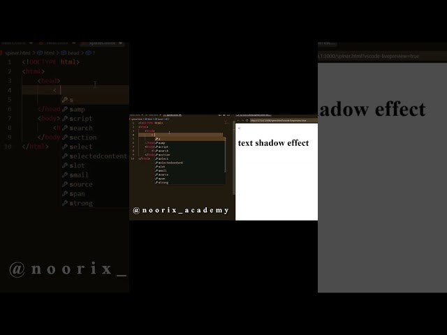 text shadow #hindisongTML #CSS #WebDevelopment #Coding #Programming #LearnHTML #LearnCSS #Beginners
